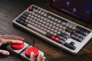 8BitDo's first keyboard includes huge NES buttons