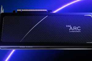 You won't be able to build a PC with Intel's Arc graphics cards any time soon