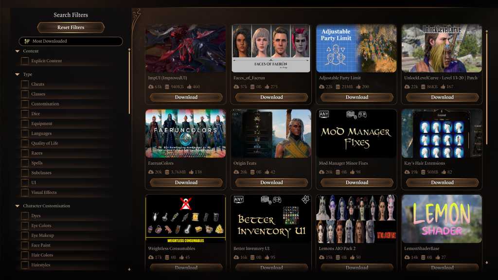 baldur's gate iii mod manager