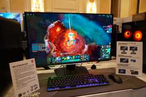 MSI’s 240Hz 4K OLED monitor uses AI to turn you into a League of Legends god