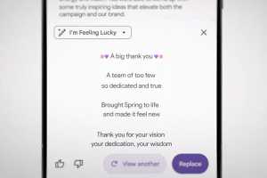Google's new AI features write text for Gmail, Docs, and more