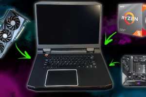 This guy crammed desktop gaming parts into a laptop — and it didn't explode