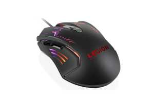 Pick up this futuristic-looking Lenovo gaming mouse for $9.49