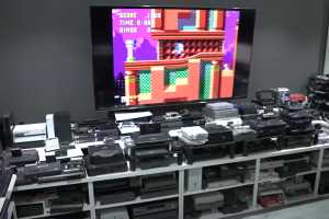 Gamer breaks world record with 444 consoles connected to one TV